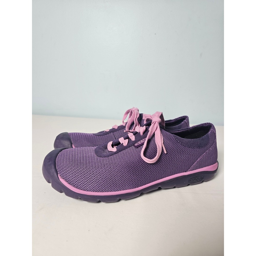 Gorpcore KEEN 1010250 Mesh Sneakers Womens 10 Purple Pink Breathable Low Top